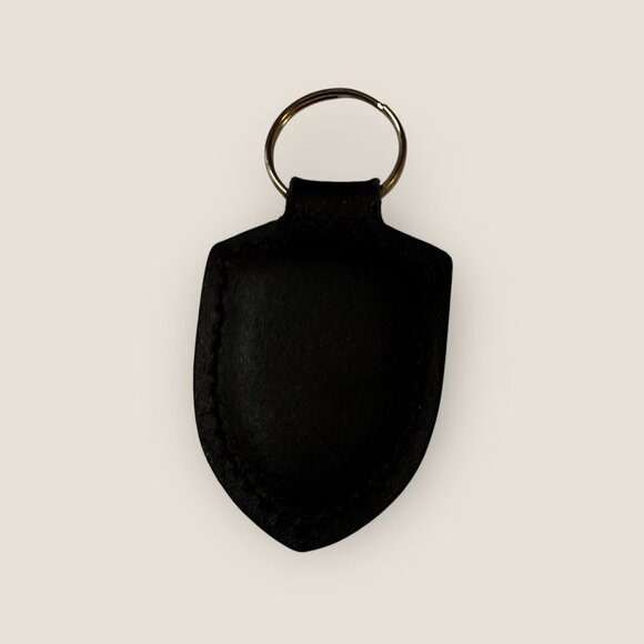 Porsche Crest Leather Keychain Keyring For Car Enthusiasts & Collectors - Picture 2 of 2
